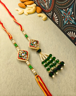 Red-Green Rakhi