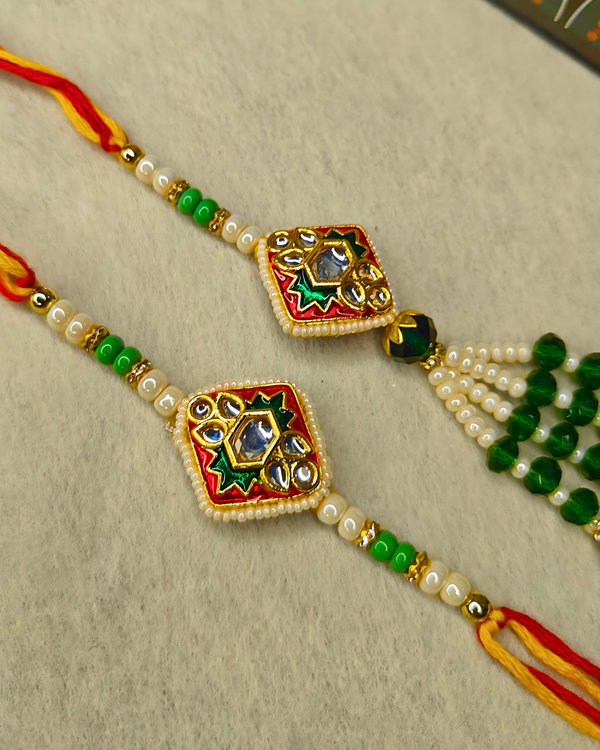 Red-Green Rakhi