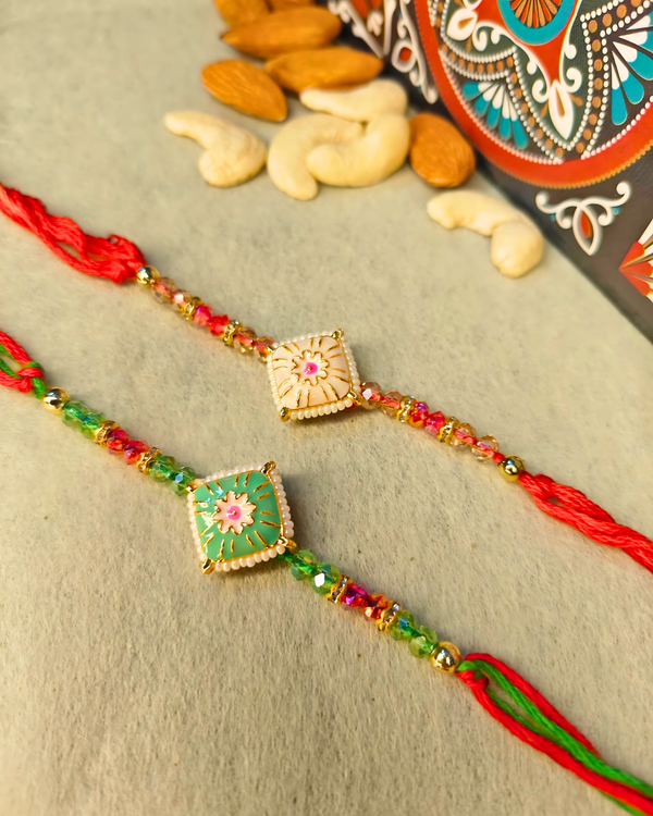 Meenakari Rakhi