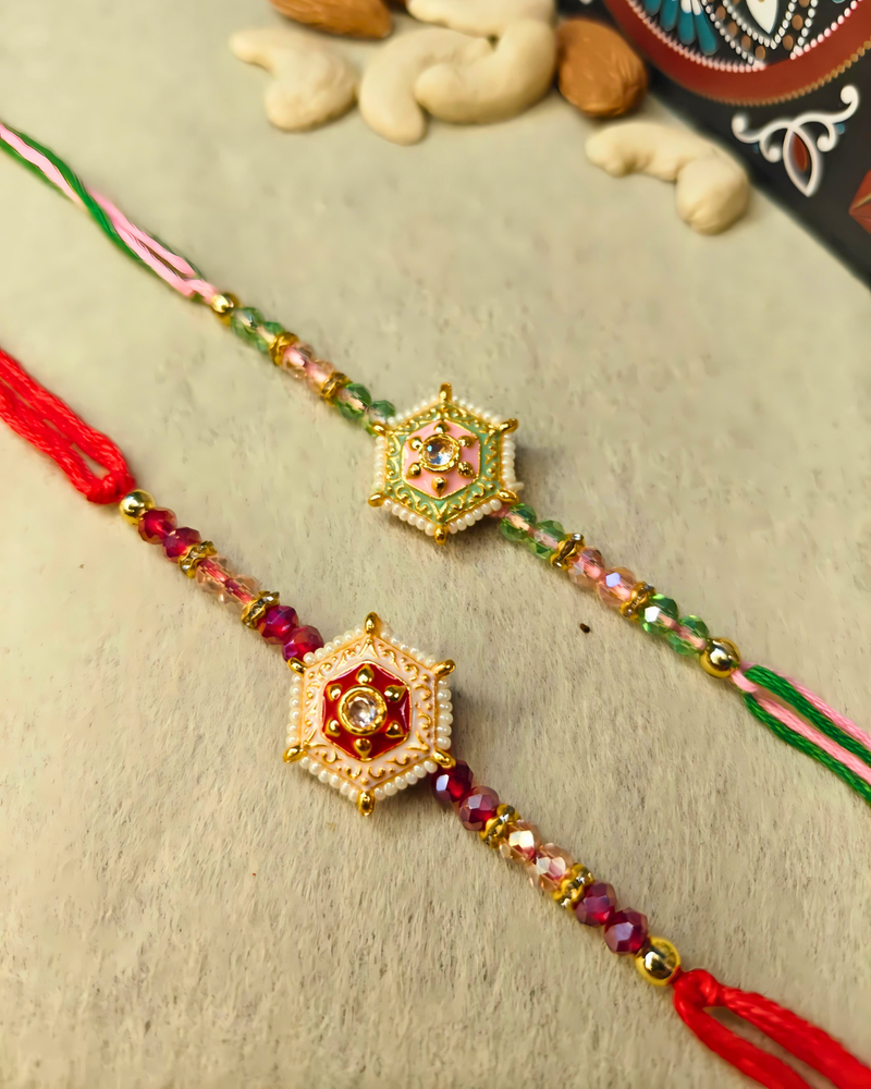 Hexagon Rakhi