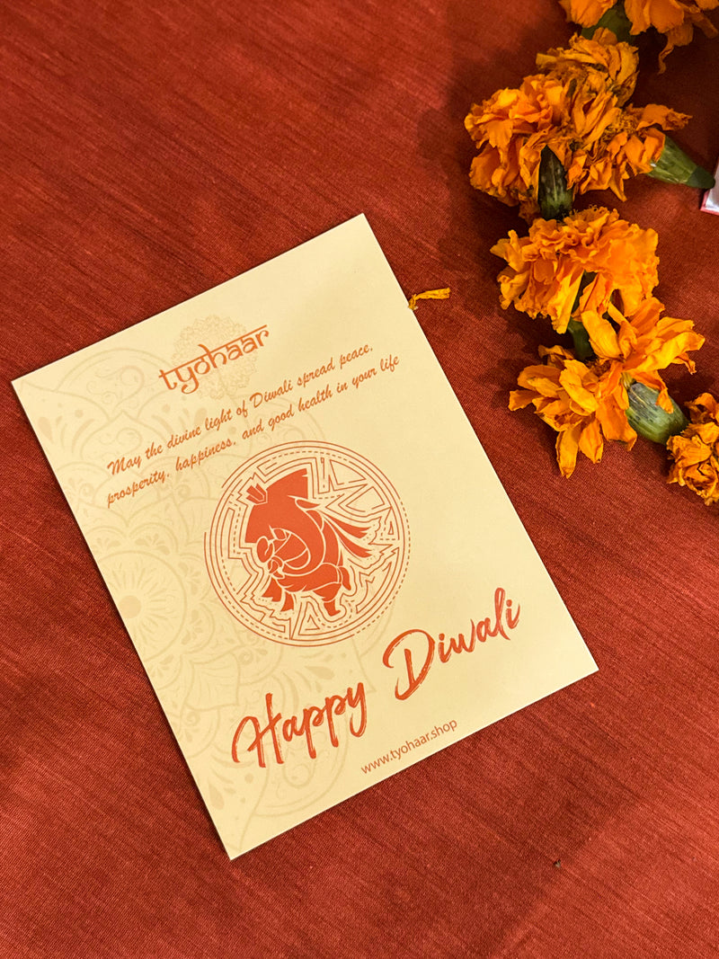 Diwali Gift Hamper ~ Lantern & Rangoli colours