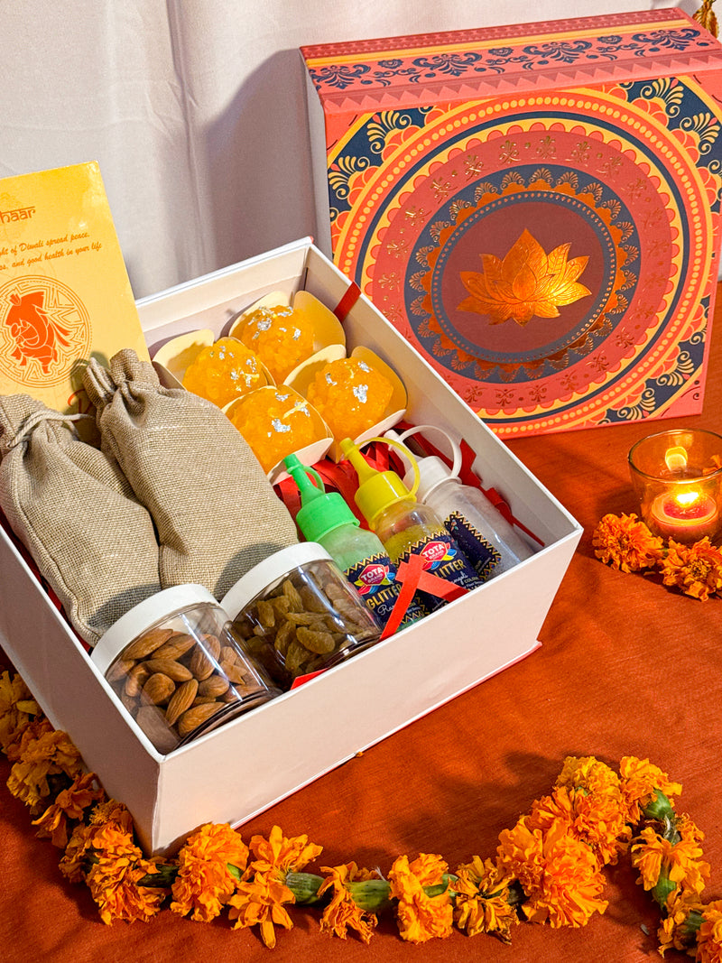 Diwali Gift Hamper Laddoo - Chocolate Box